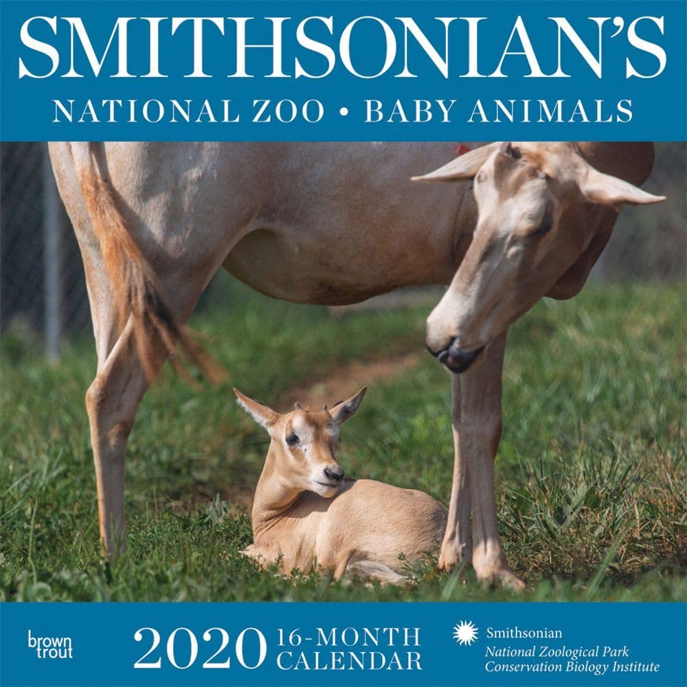 Smithsonian National Zoo Wall Calendar
