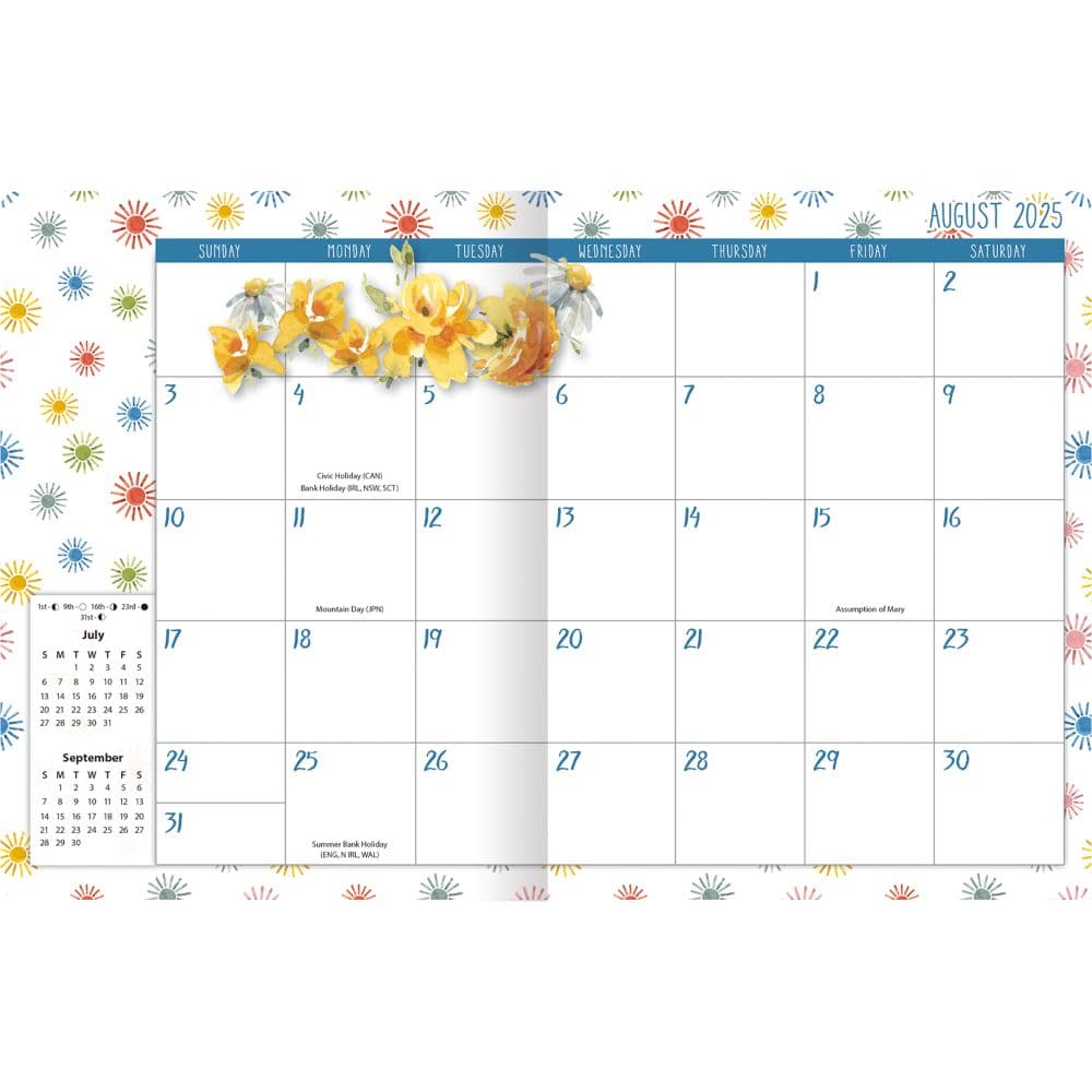 Watercolor Wonder Monthly 2026 Pocket Planner_ALT1