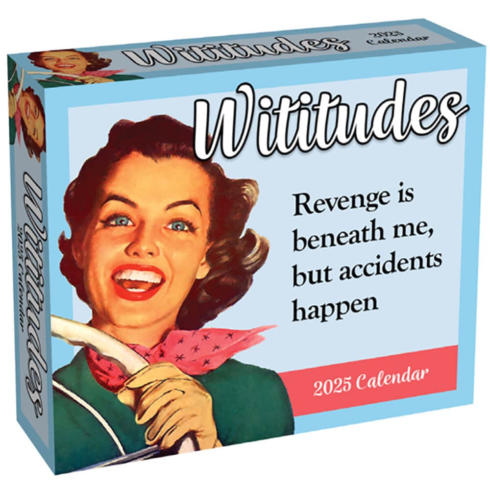 Wititudes 2025 Desk Calendar Main Product Image width=&quot;1000&quot; height=&quot;1000&quot;