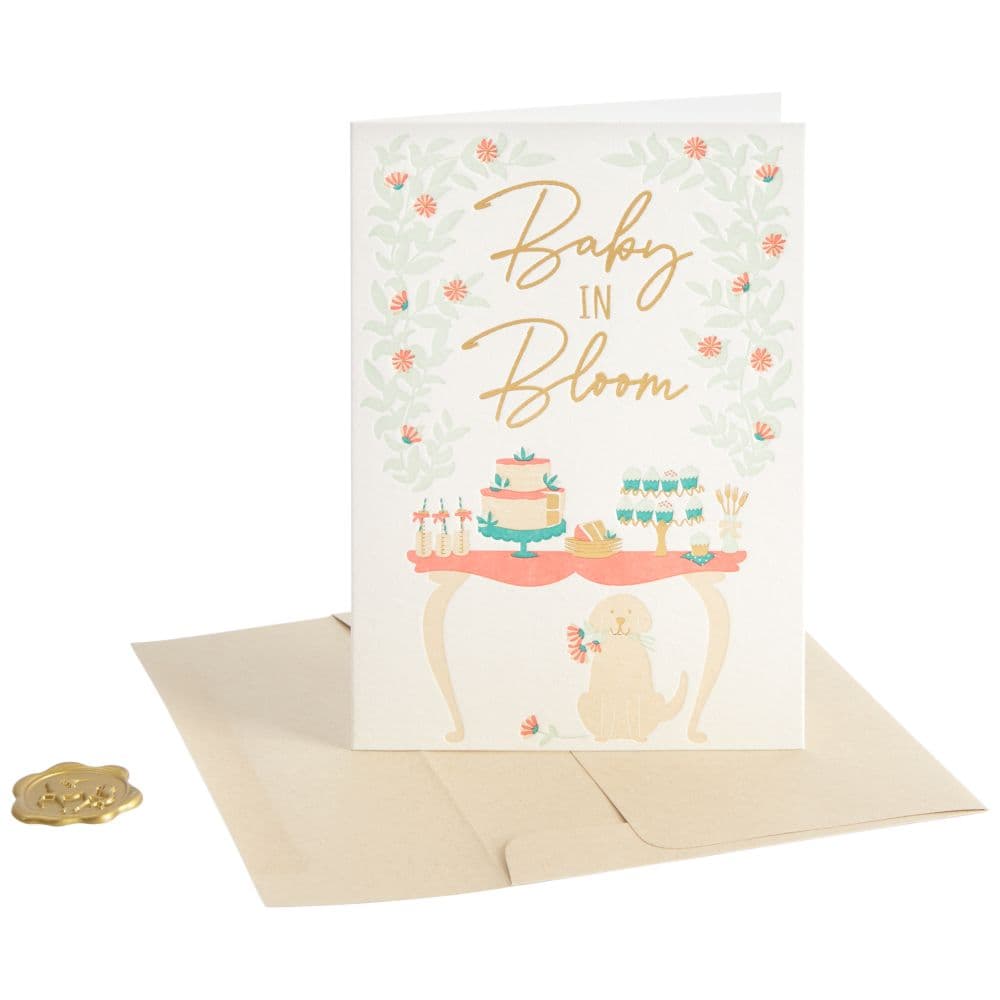 Baby in Bloom Baby Shower Card Eighth Alternate Image width=&quot;1000&quot; height=&quot;1000&quot;