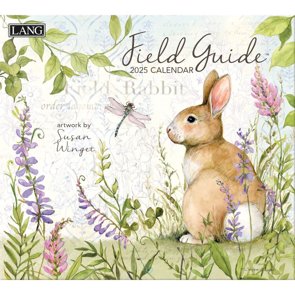 image Field Guide by Susan Winget 2025 Wall Calendar _Main Image