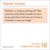 image Travel Hacks 2026 Desk Calendar Second Alternate Image