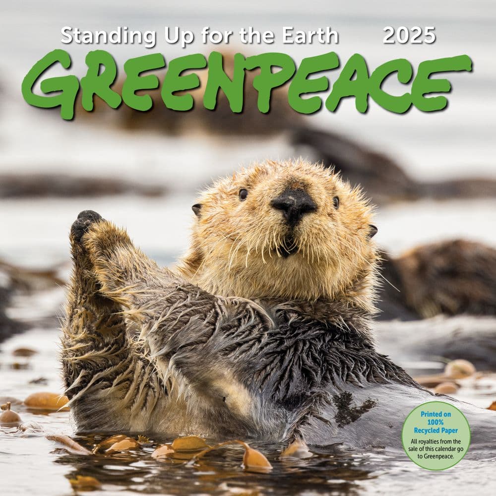 Greenpeace 2025 Wall Calendar