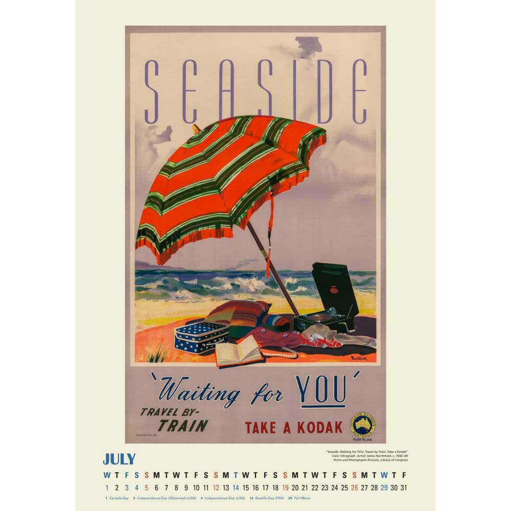Travel the World 2026 Wall Calendar Third Alternate Image