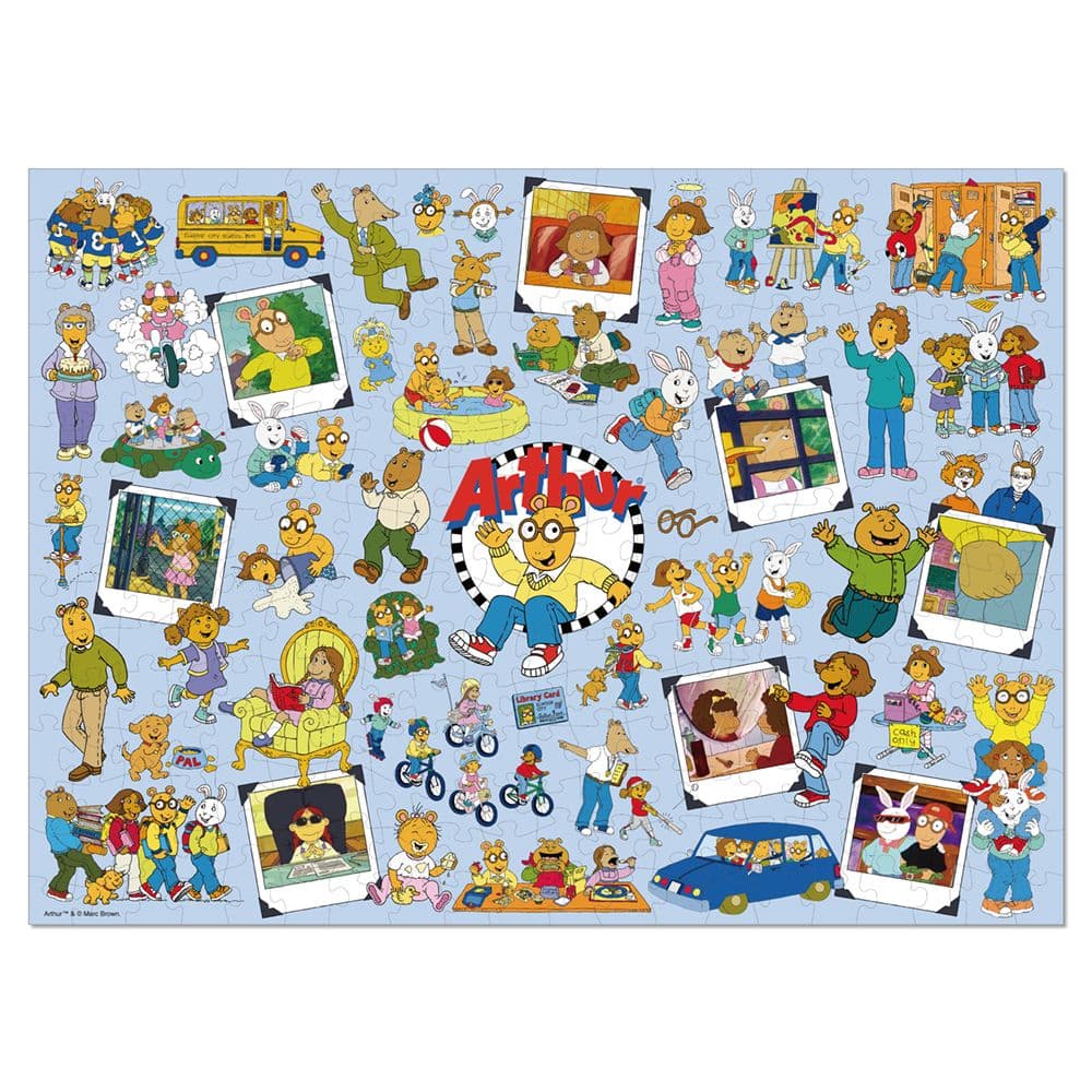 Arthur Character Collage 300 Piece Puzzle Second Alternate Image width=&quot;1000&quot; height=&quot;1000&quot;