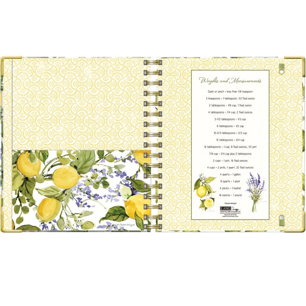 Lemon Grove Recipe Journal Third Alternate Image