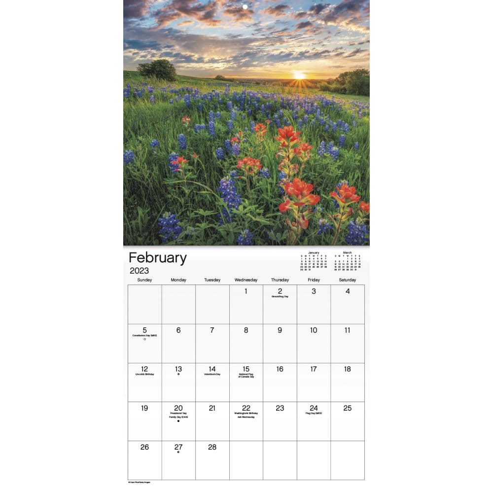 Texas 2023 Wall Calendar - Calendars.com