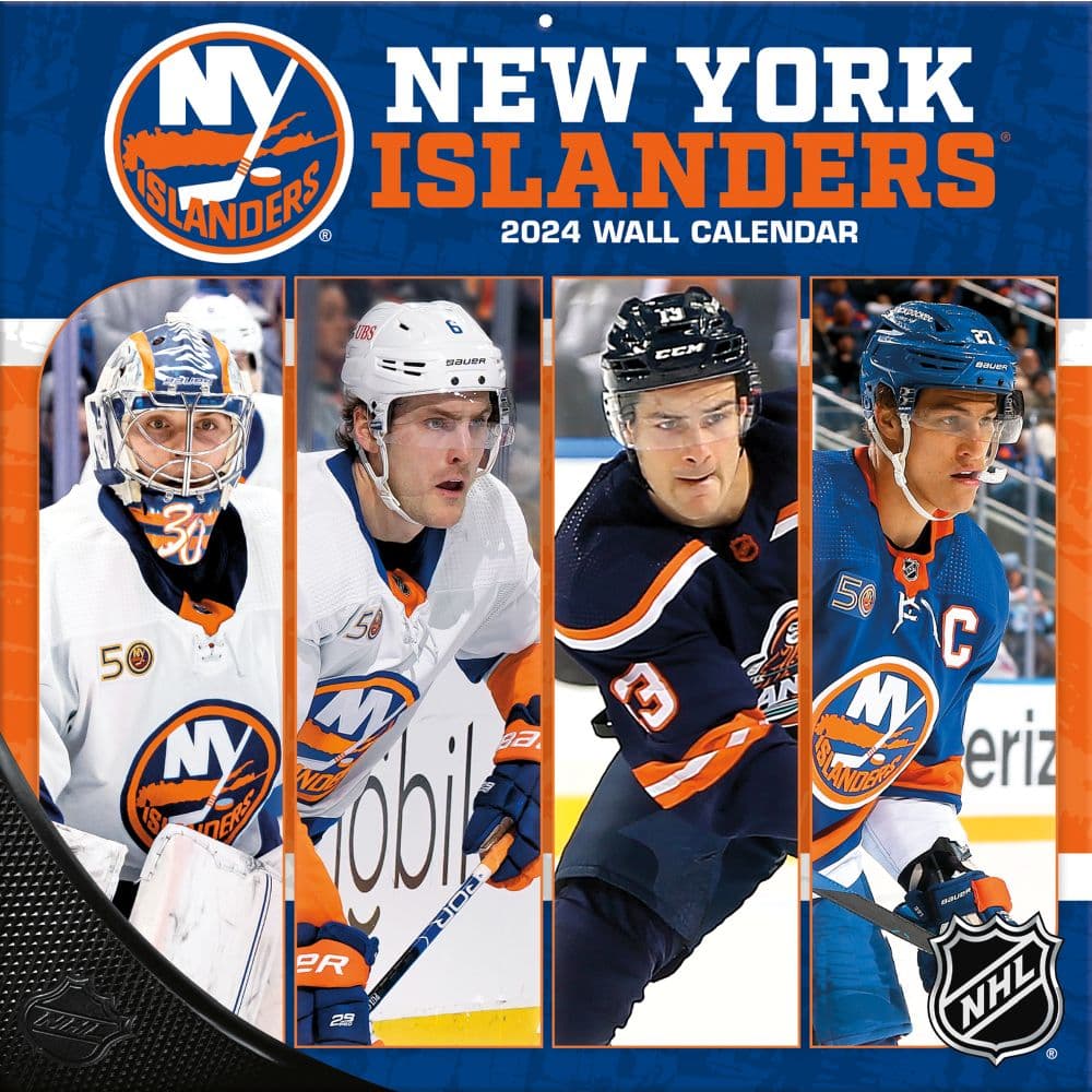 image NHL New York Islanders 2024 Wall Calendar Main