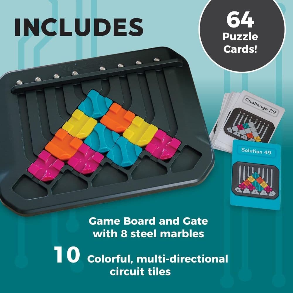 Marble Circuit Brainteaser Game Second Alternate Image