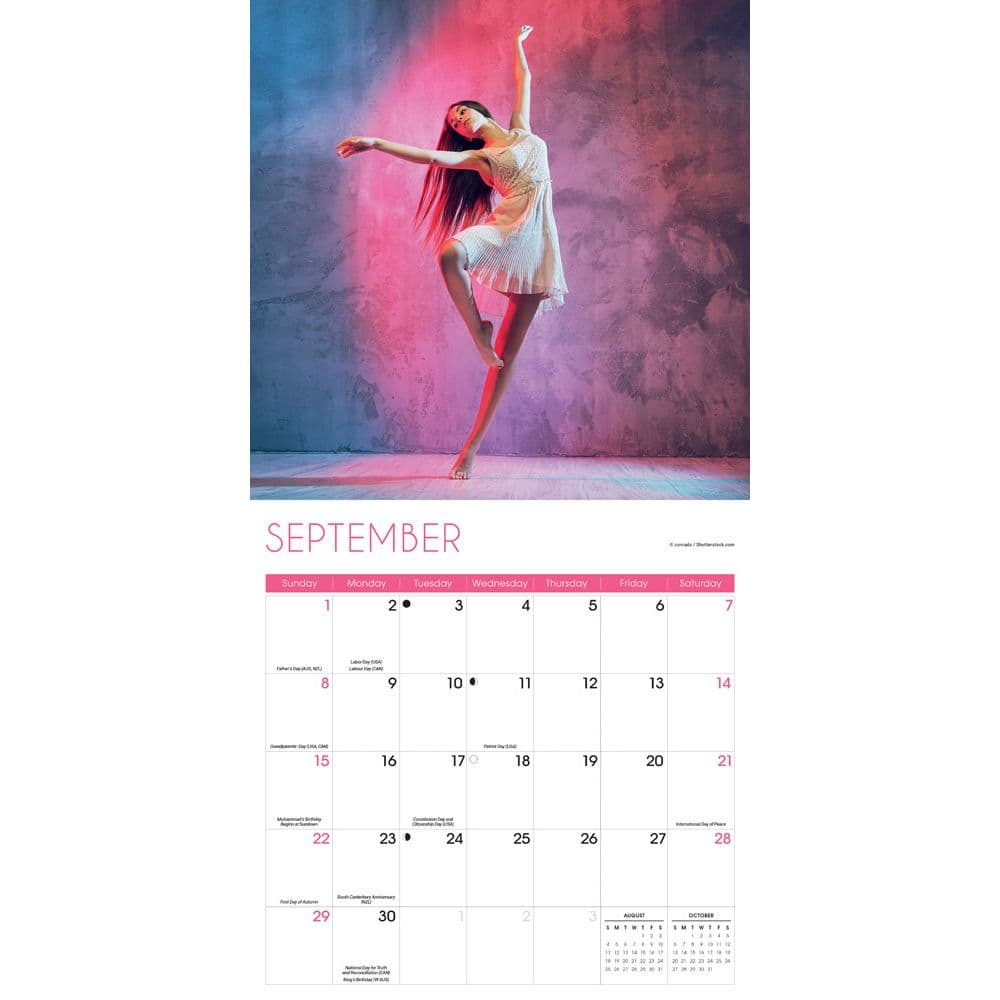 Ballet 2025 Wall Calendar