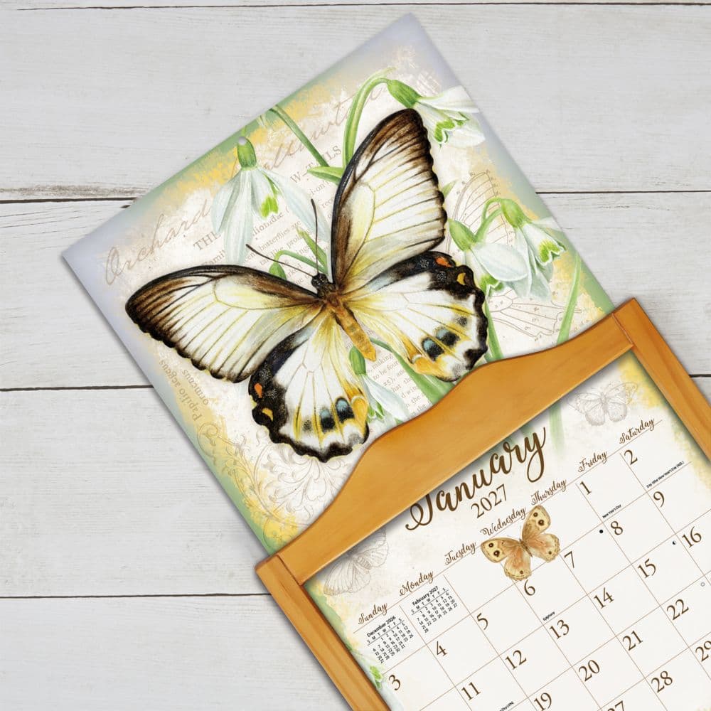 Butterflies 2027 Wall Calendar by Jane Shasky Fifth Alternate Image