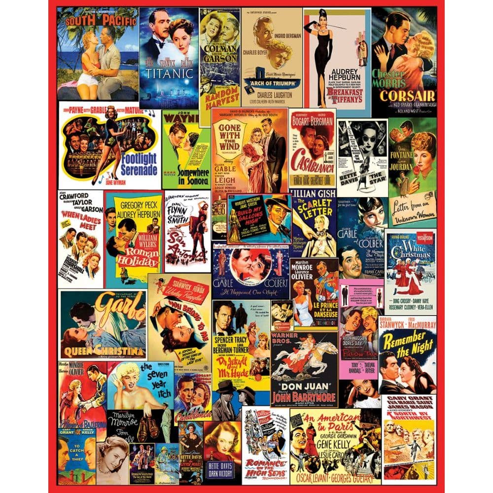 Movie Posters 1000 Piece Puzzle Main Image