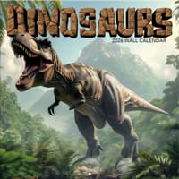 image Dinosaurs Photo 2026 Wall Calendar