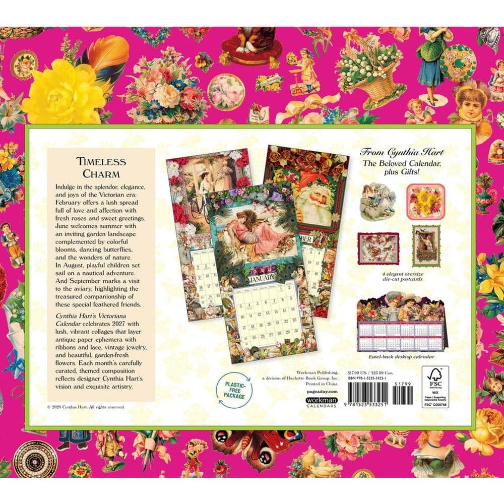 Cynthia Harts Victoriana 2027 Wall Calendar First Alternate Image