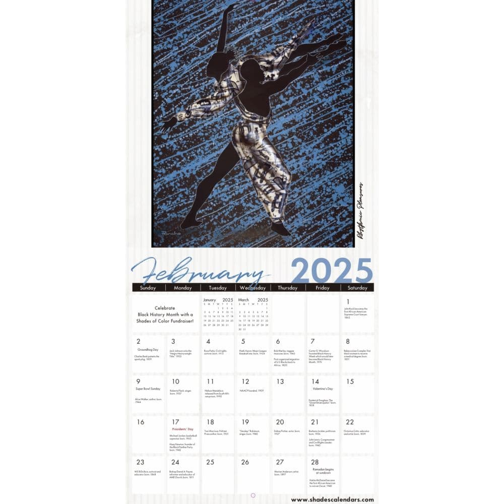 Color my Soul 2025 Wall Calendar Third Alternate Image