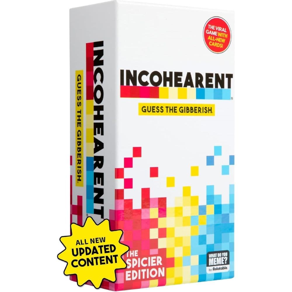 Incohearent Adult Party Game Main Product Image