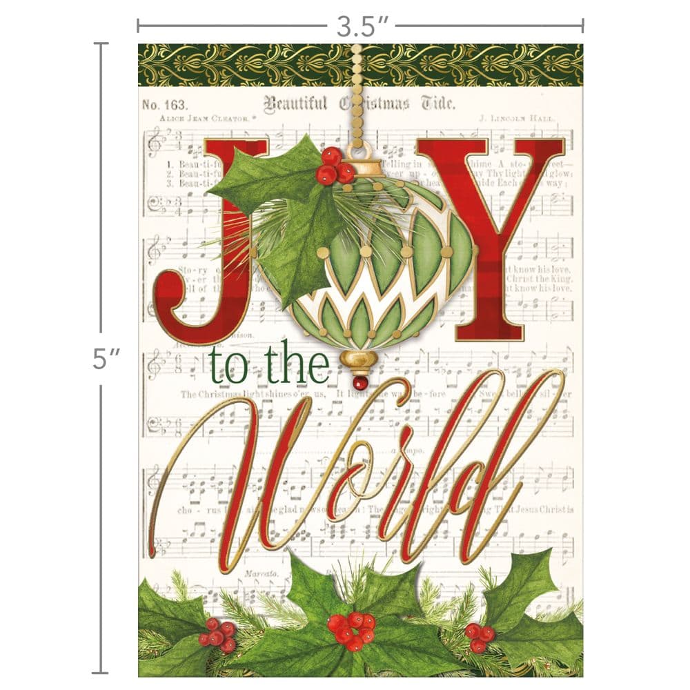 Joy to the World Petite Christmas Cards Fourth Alternate Image width=&quot;1000&quot; height=&quot;1000&quot;