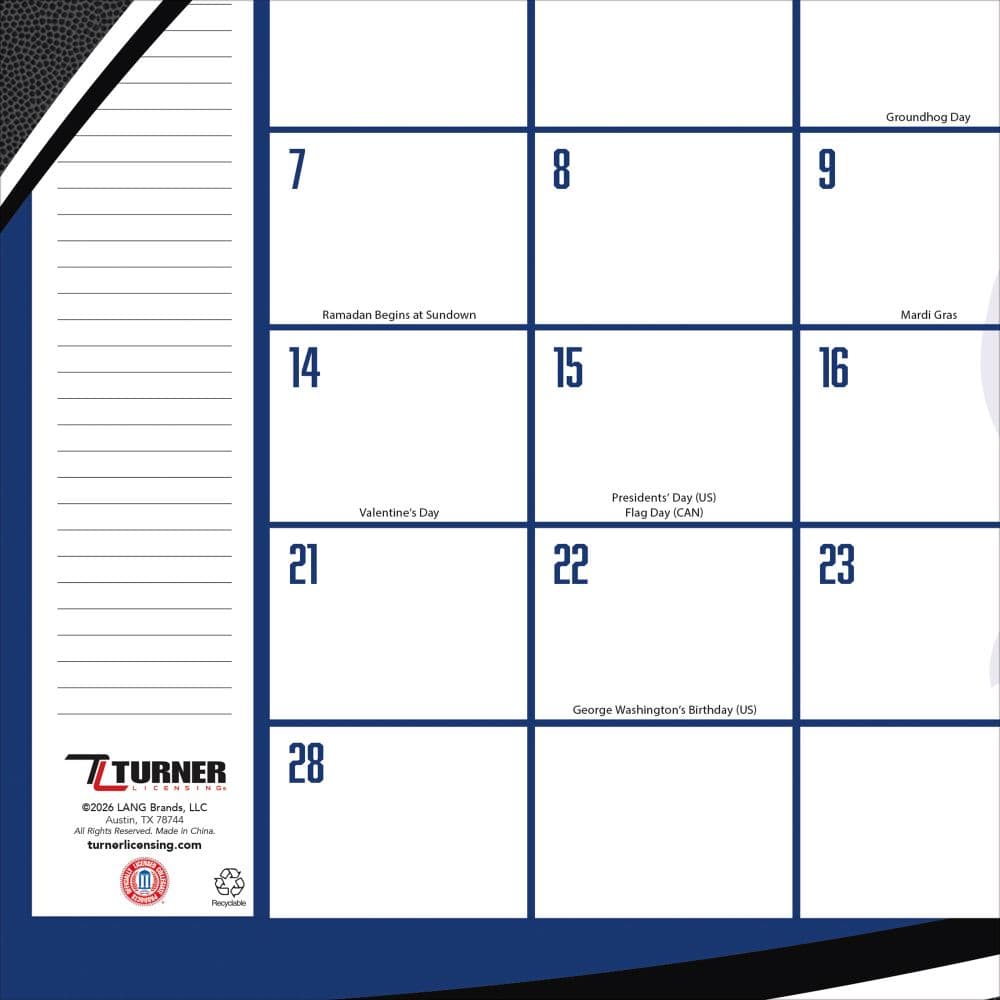 Duke Blue Devils 2027 Desk Pad 17" X 11" Second Alternate Image