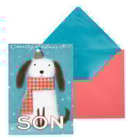 image Dog with Scarf Christmas Card Main Product Image width=&quot;1000&quot; height=&quot;1000&quot;