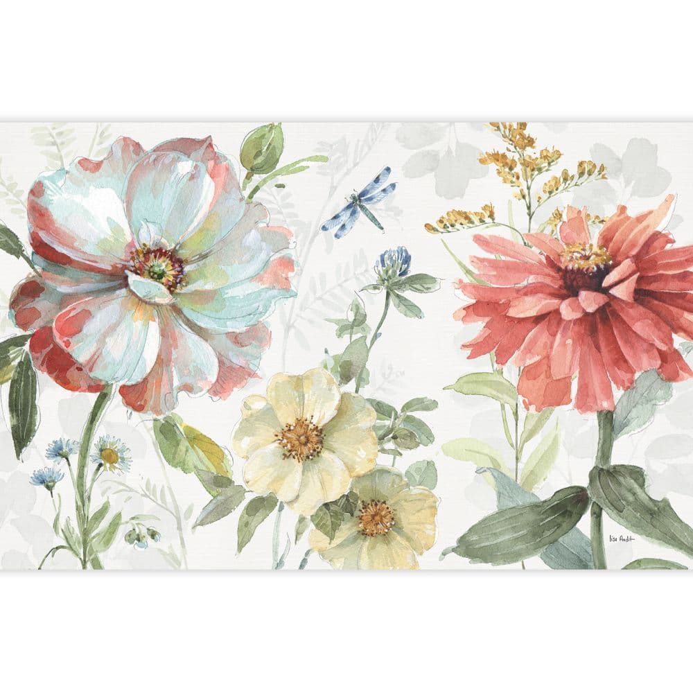 Spring Meadow Doormat by Lisa Audit