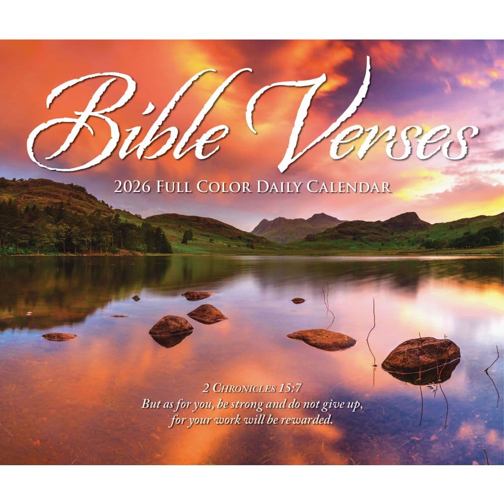 Bible Verses 2026 Desk Calendar Fourth Alternate Image