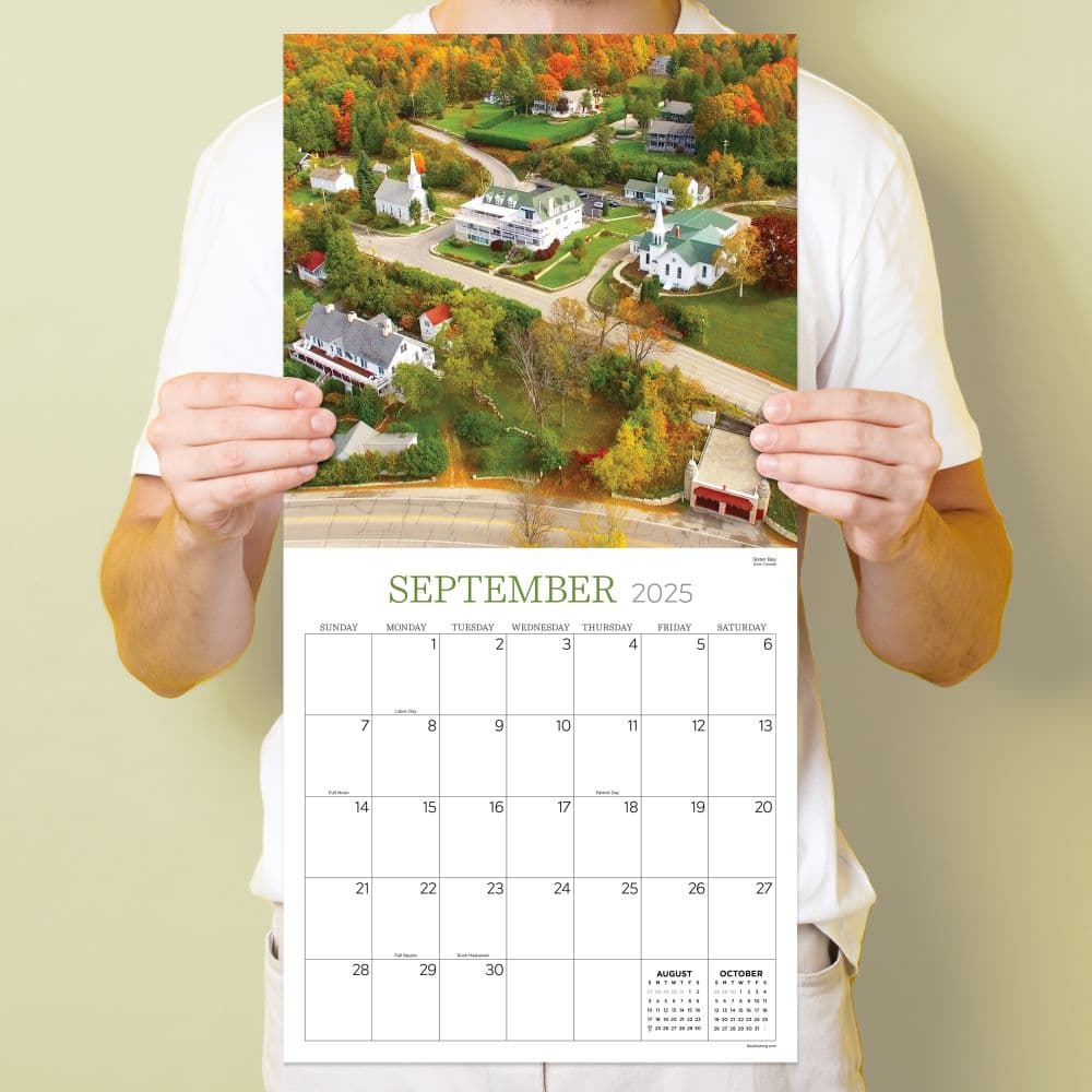 Wisconsin 2025 Wall Calendar Fourth Alternate Image