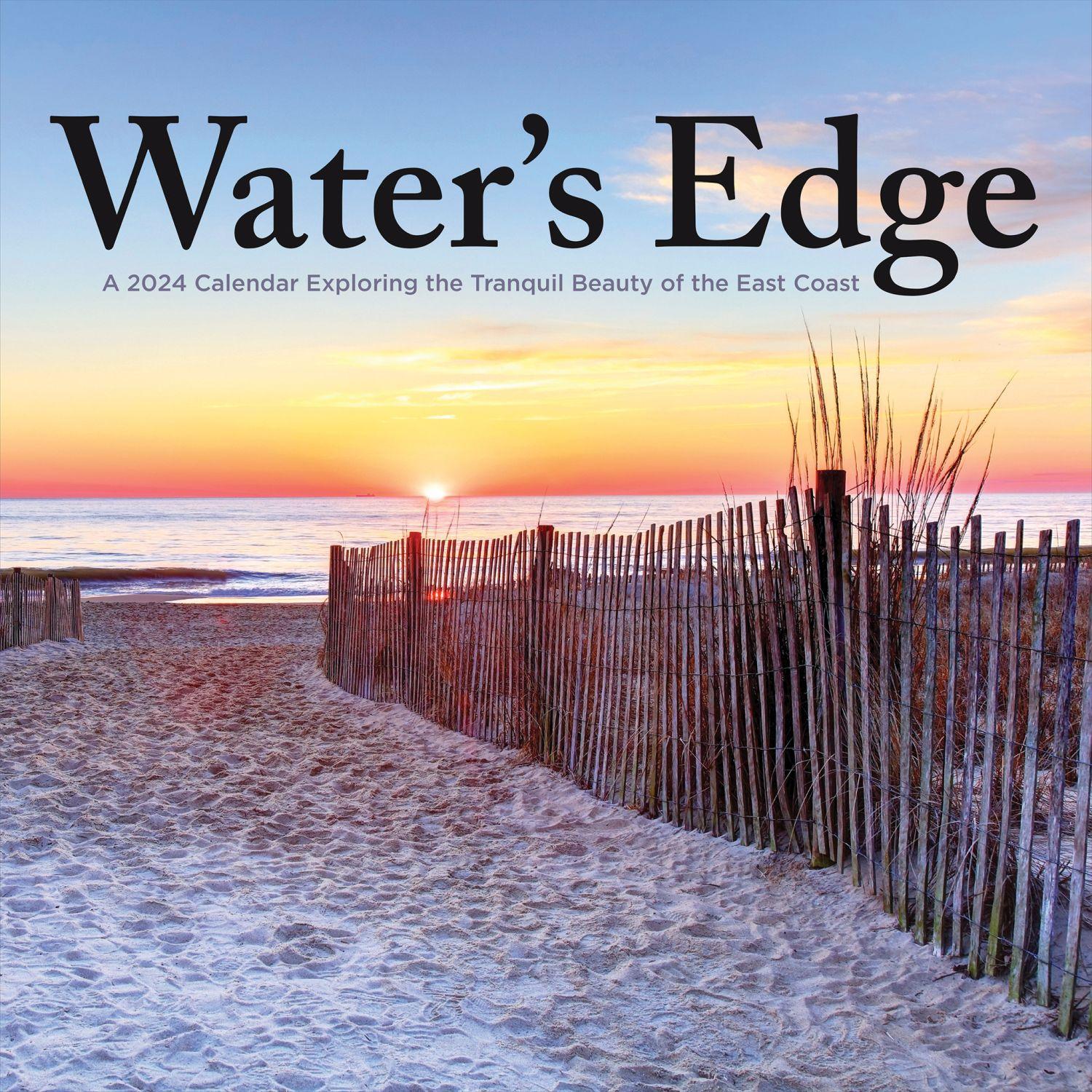 Waters Edge 2024 Wall Calendar