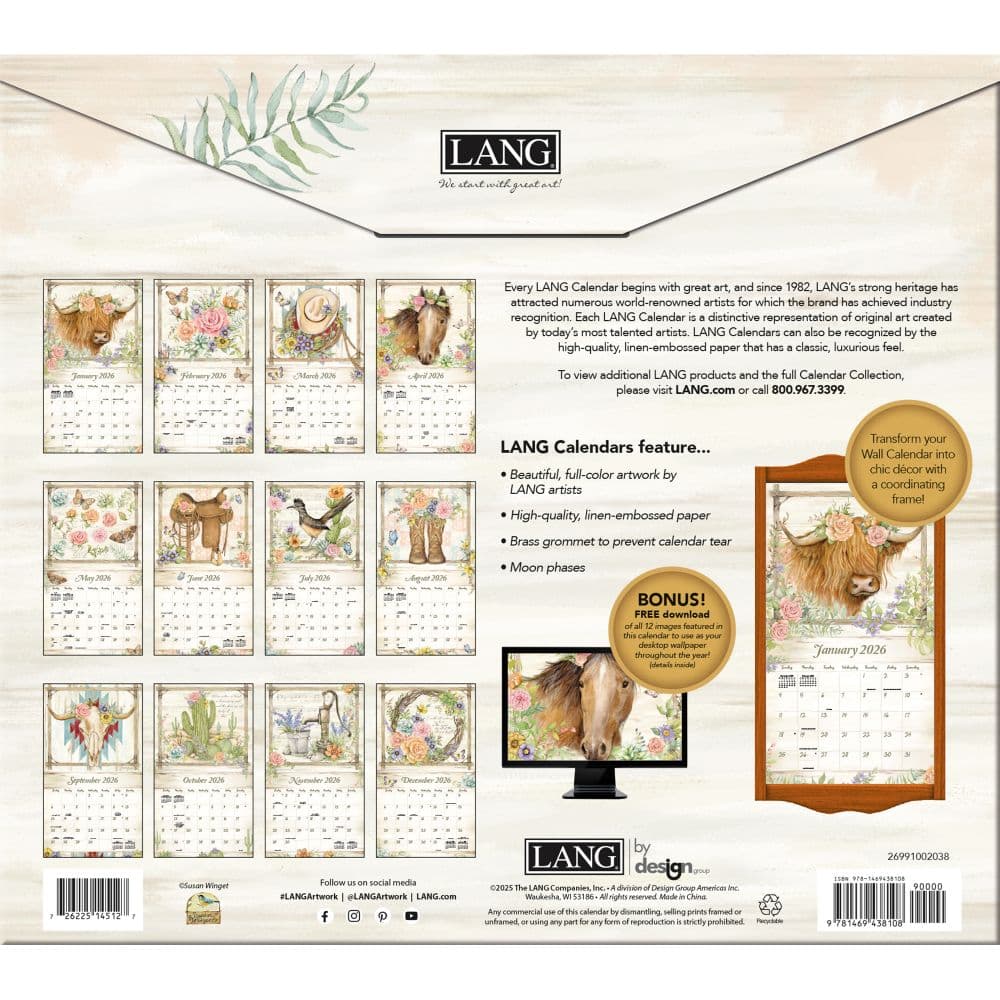 Rosewood Ranch 2026 Wall Calendar Alt2