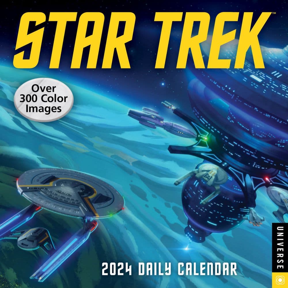 Star Trek 2024 Desk Calendar main image