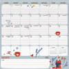 image Family Design 2026 Magnetic Desk Calendar Third Alternate Image