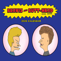 image Beavis and Butt-head 2026 Wall Calendar Main Product Image