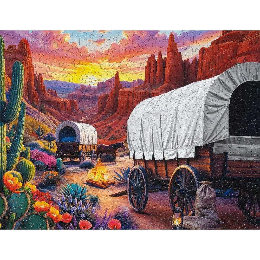 Santa Fe Trail 500 Piece Puzzle First Alternate Image
