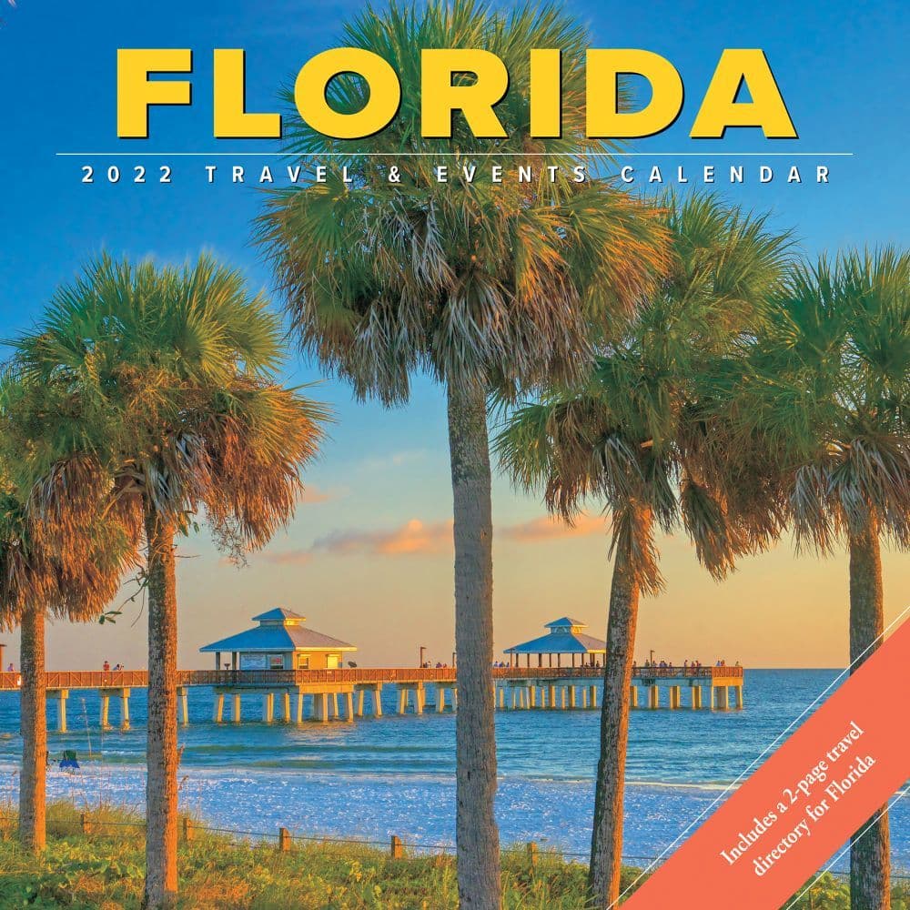 Florida Travel And Events 2022 Wall Calendar - Calendars.com