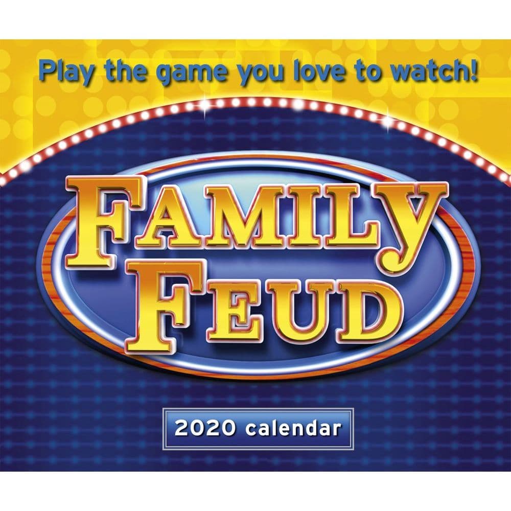 Family Feud Desk Calendar