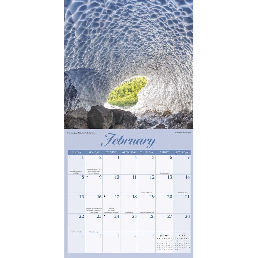 Natures Wonders 2026 Wall Calendar Second Alternate Image
