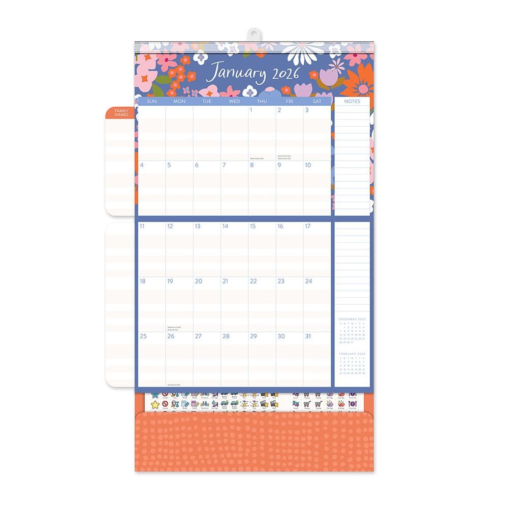 Secret Garden Do It All 2026 Wall Calendar Second Alternat Image