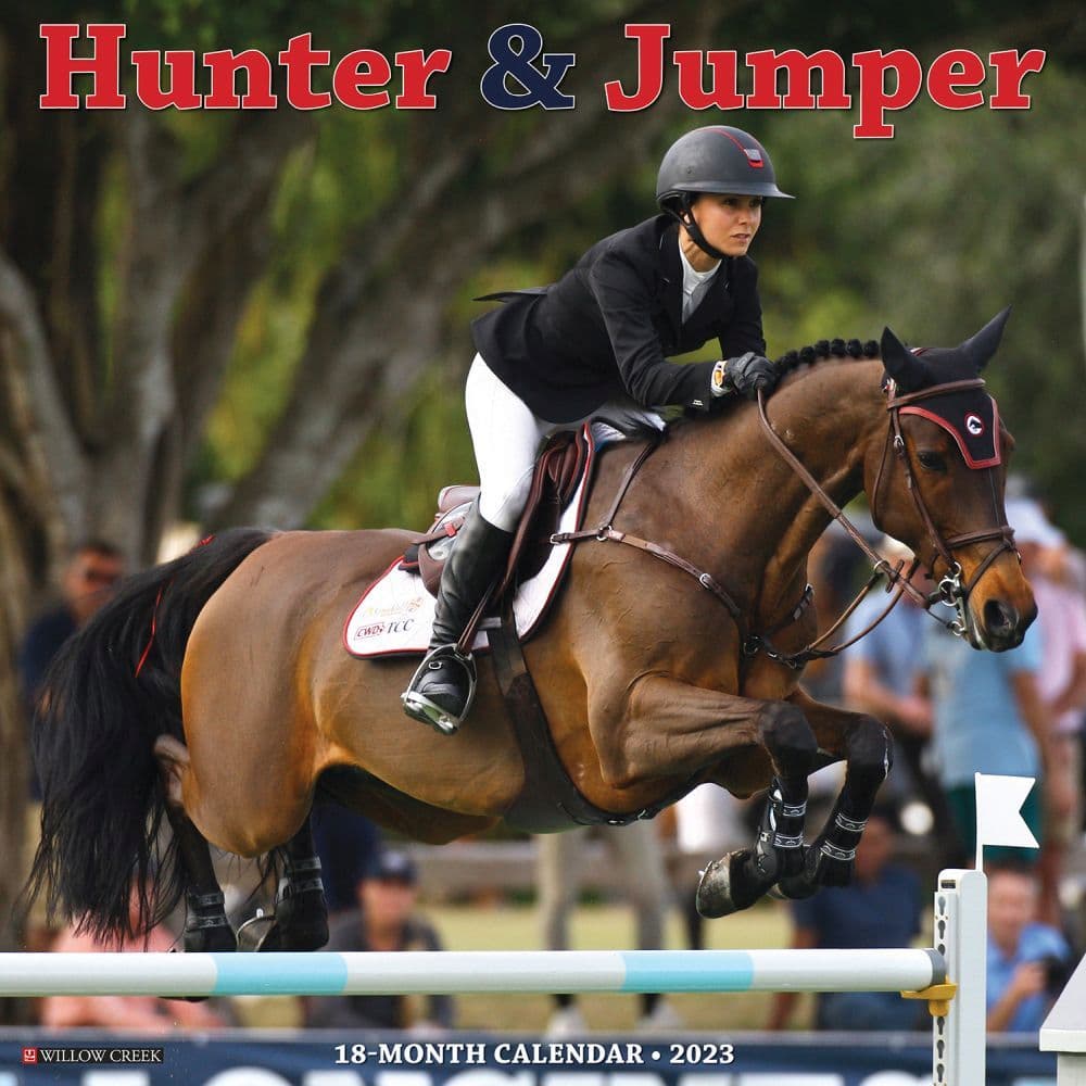 Hunter 2023 Calendar Hunter Jumper 2023 Wall Calendar - Calendars.com