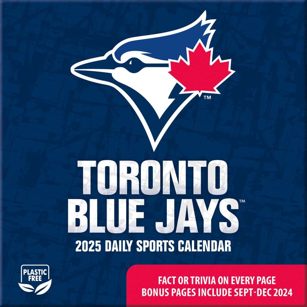 MLB Toronto Blue Jays 2025 Desk Calendar