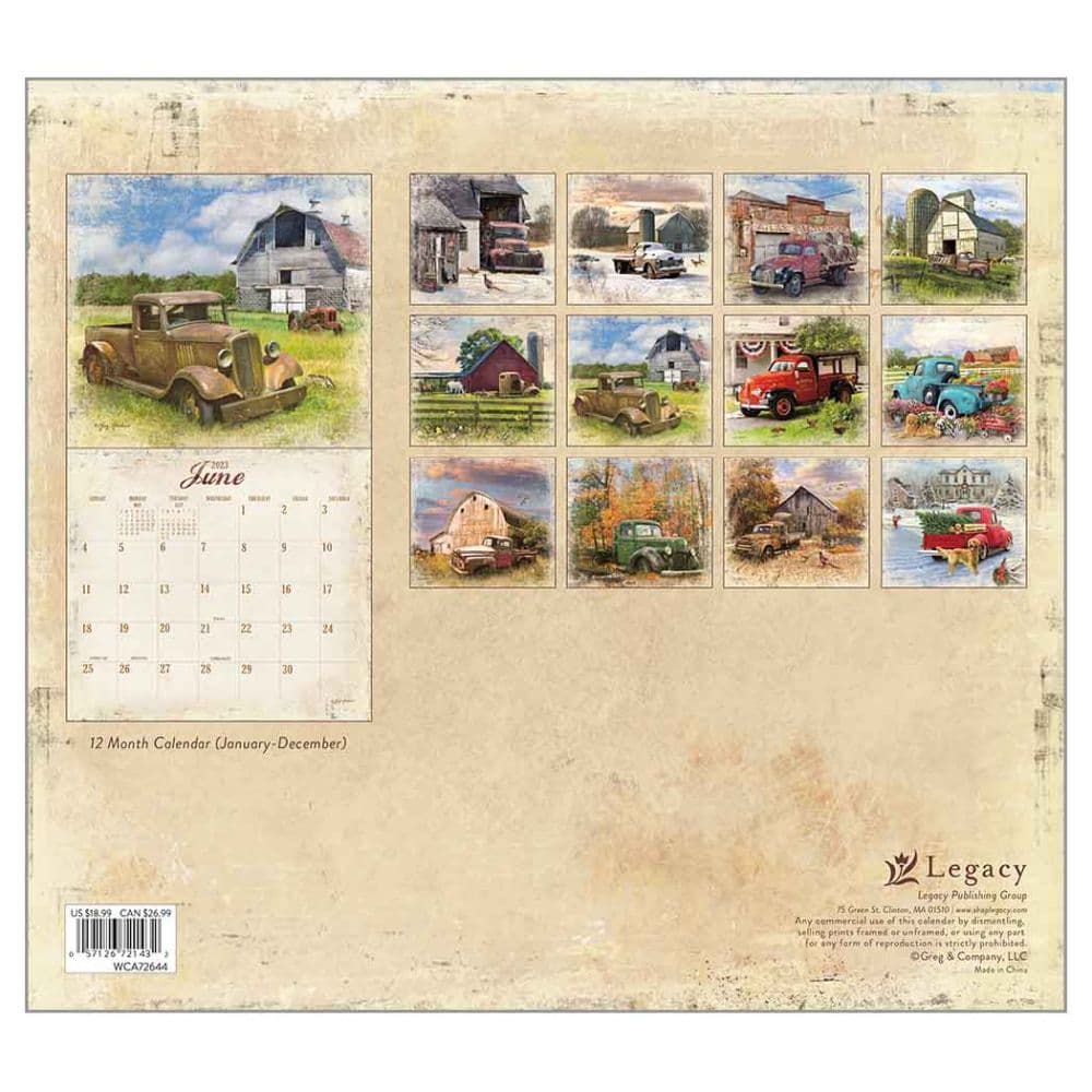 Heartland 2023 Wall Calendar - Calendars.com