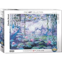 image Waterlilies Claude Monet 1000 Piece Puzzle Main Image