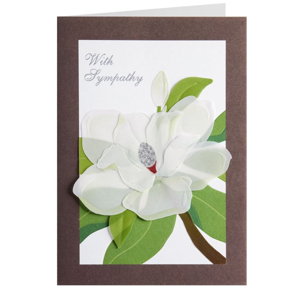 Magnolia in Vellum Sympathy Card Sixth Alternate Image width=&quot;1000&quot; height=&quot;1000&quot;