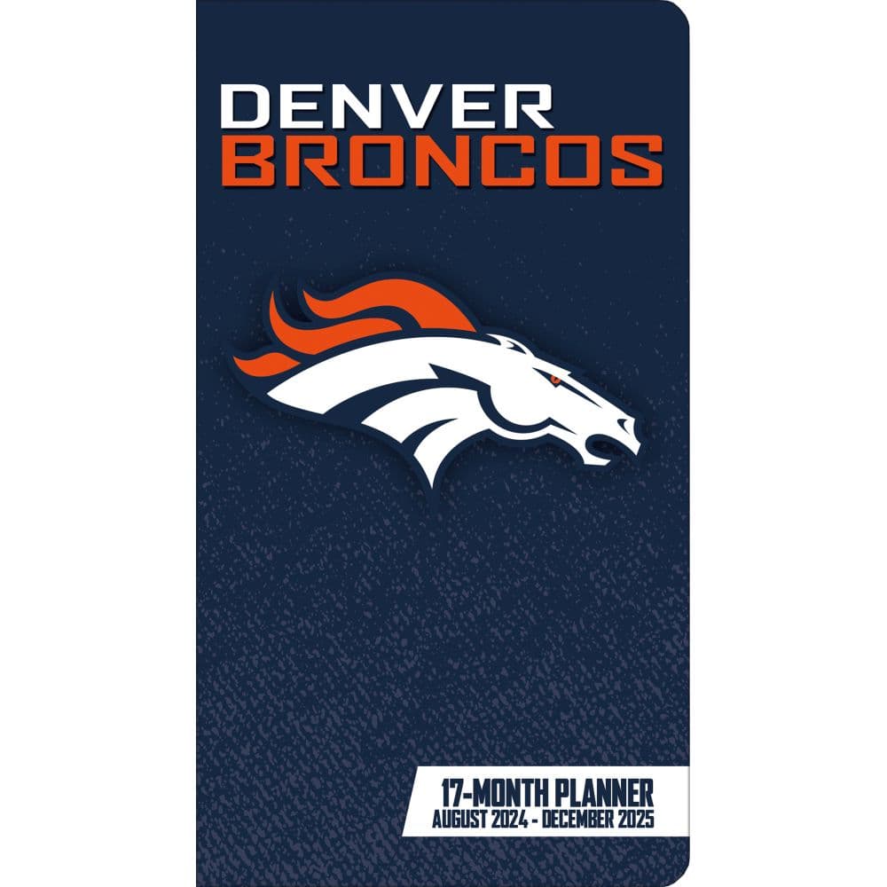 NFL Denver Broncos 17 Month 2025 Pocket Planner