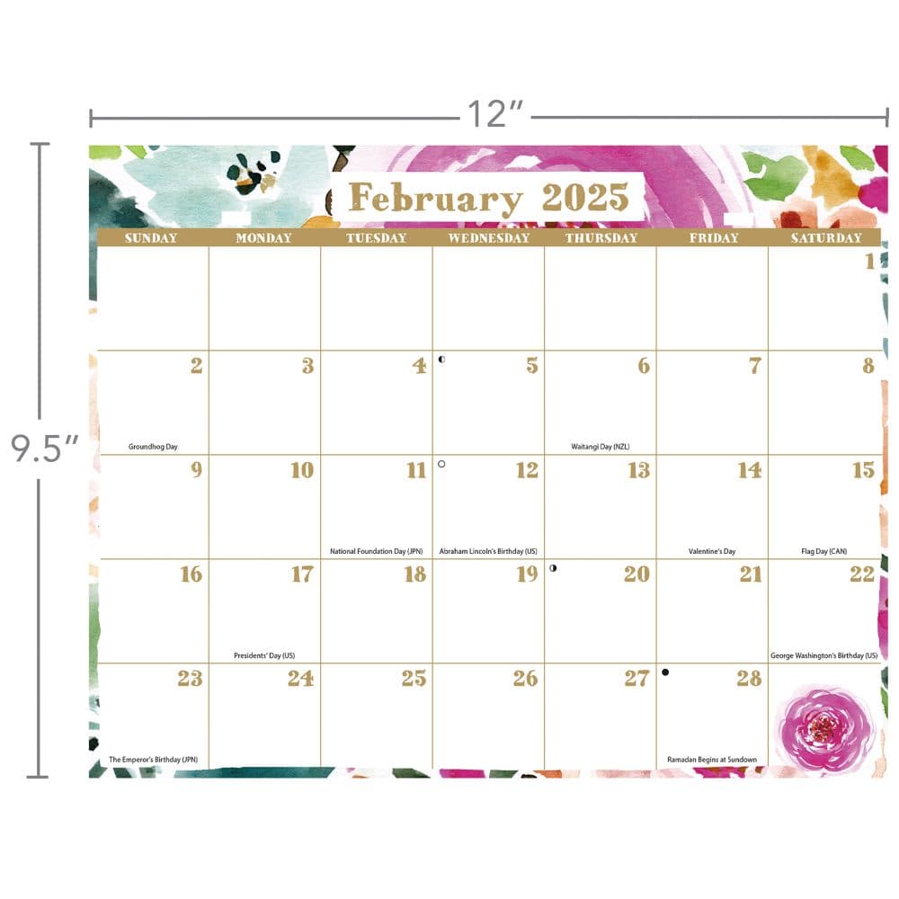 Grow Wild Triview 2025 Wall Calendar Fifth Alternate Image width="1000" height="1000"