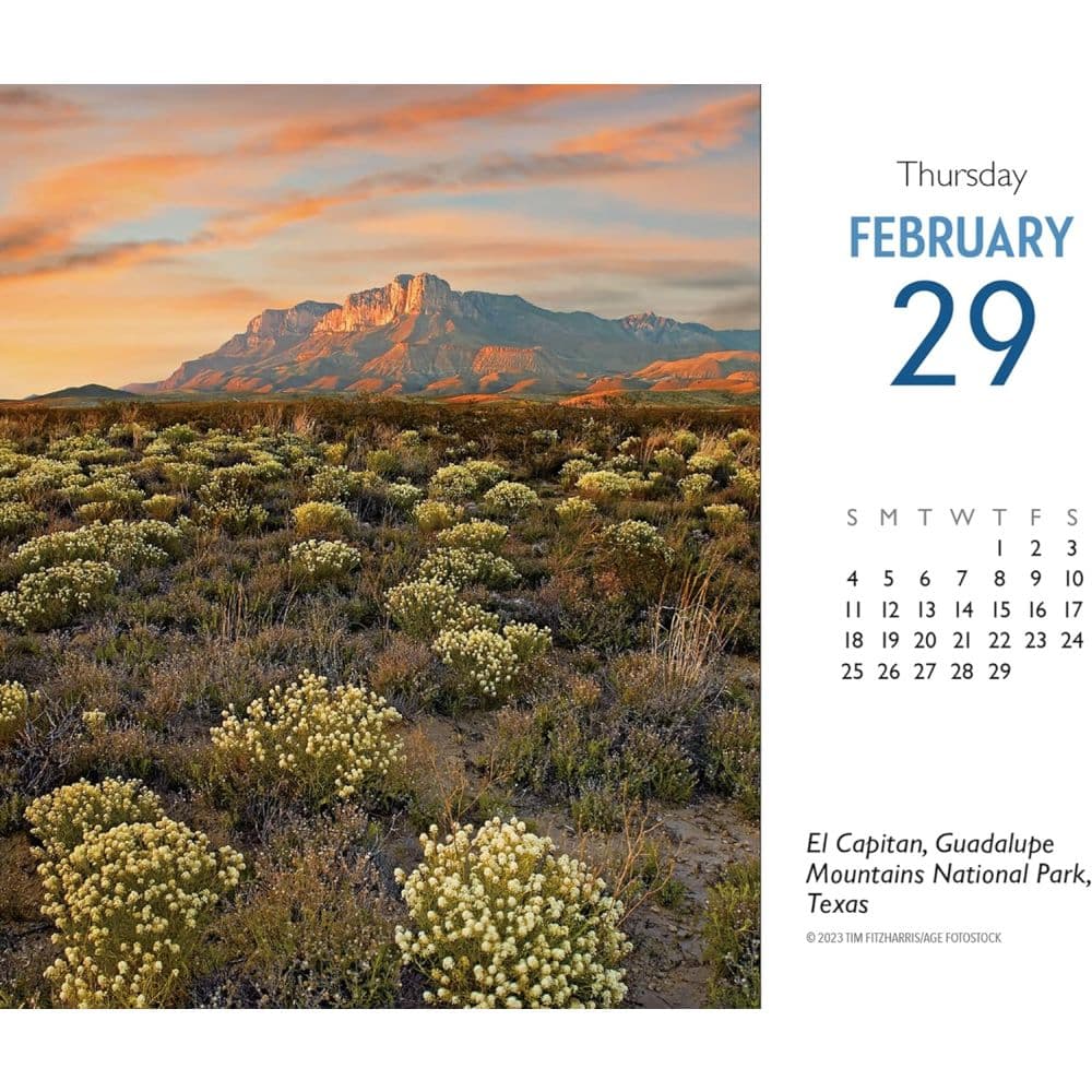 Americas National Parks 2024 Desk Calendar Fourth Alternate Image width=&quot;1000&quot; height=&quot;1000&quot;