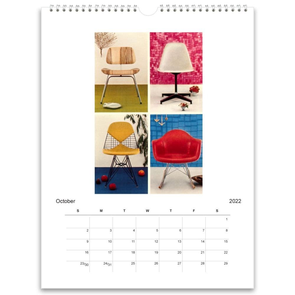 Century College Calendar 2022 Mid-Century Modern 2022 Poster Wall Calendar - Calendars.com