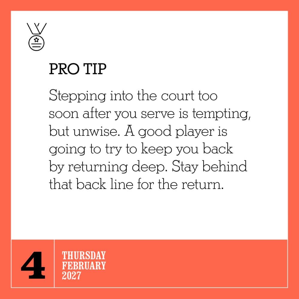 Pickleball Is Life 2027 Page-A-Day Desk Calendar Second Alternate Image