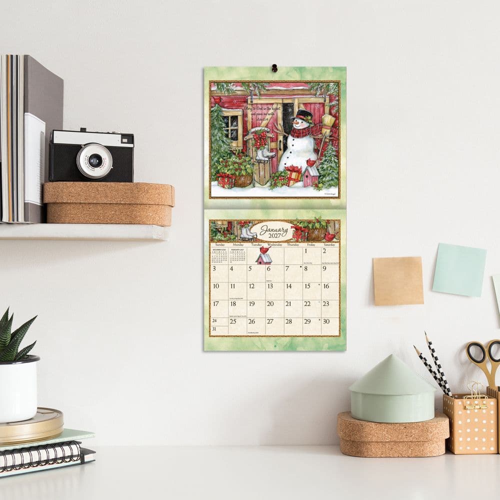 Bountiful Blessings 2027 Mini Wall Calendar by Susan Winget Fourth Alternate Image