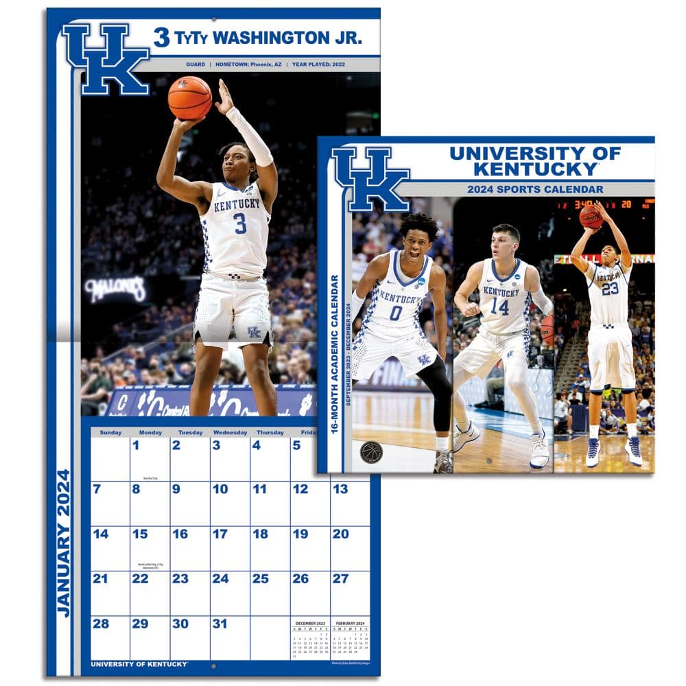 Kentucky Wildcats 2024 Mini Wall Calendar Third Alternate Image width=&quot;1000&quot; height=&quot;1000&quot;