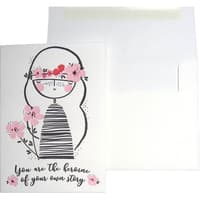 image You are the Heroine Friendship Greeting Card Main Product Image