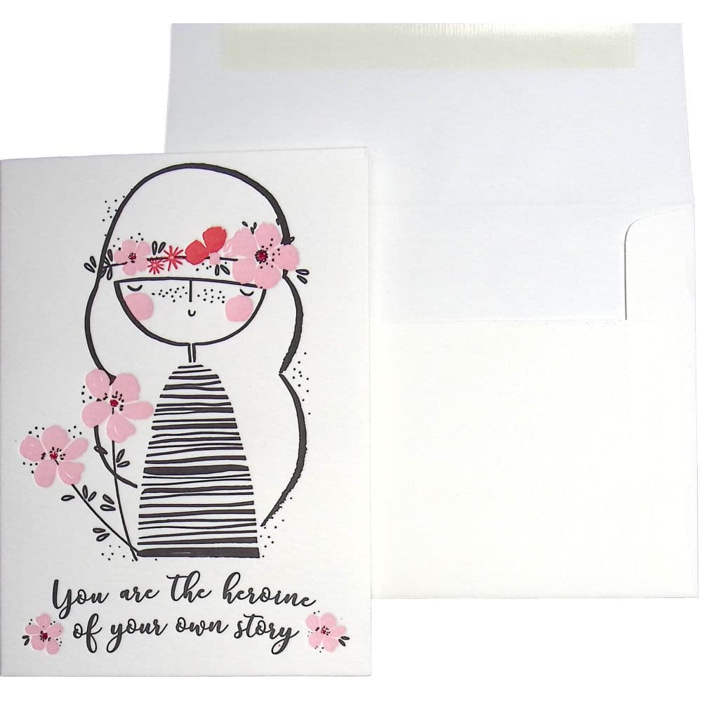image You are the Heroine Friendship Greeting Card Main Product Image